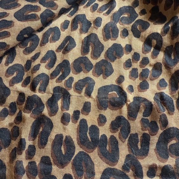 LOUIS VUITTON Steven Sprouse Cashmere Silk Leopard Stole Scarf - Picture 6 of 12